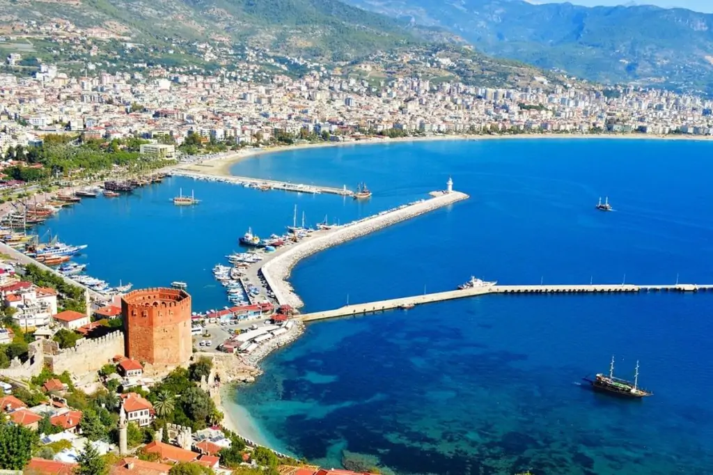 Wycieczka po mieście Alanya z Side