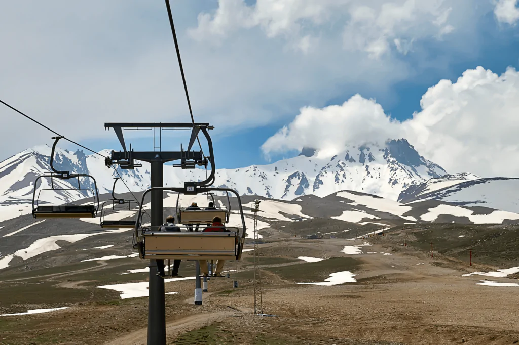 Wycieczka narciarska na górę Erciyes z Kapadocji