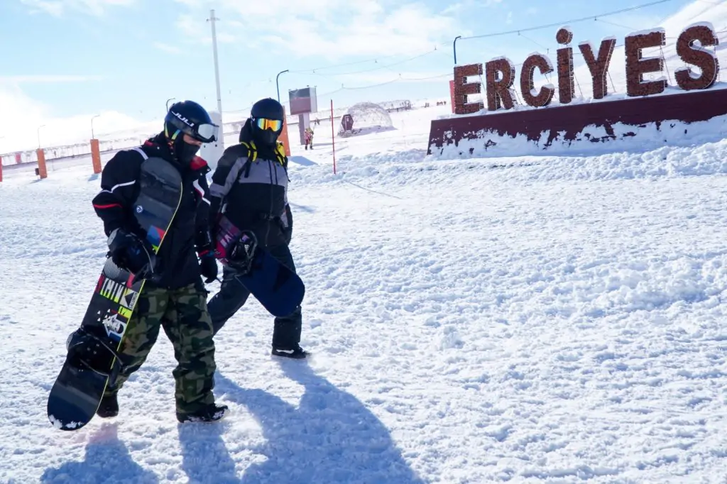 Wycieczka narciarska na górę Erciyes z Kapadocji