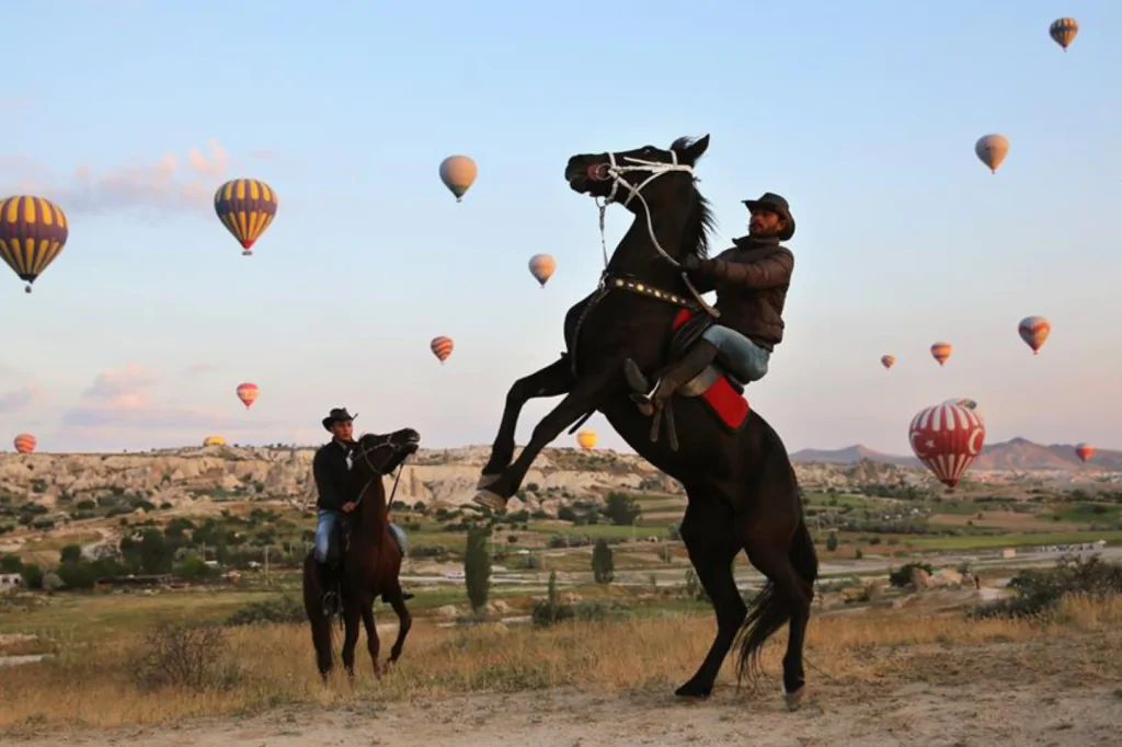 Călăritul în Cappadocia