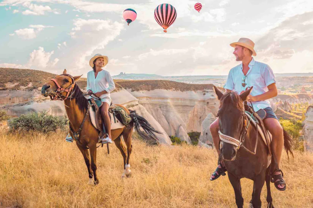 Călăritul în Cappadocia