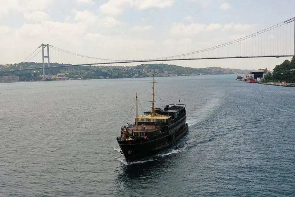 Frühstück am Bosporus in Istanbul