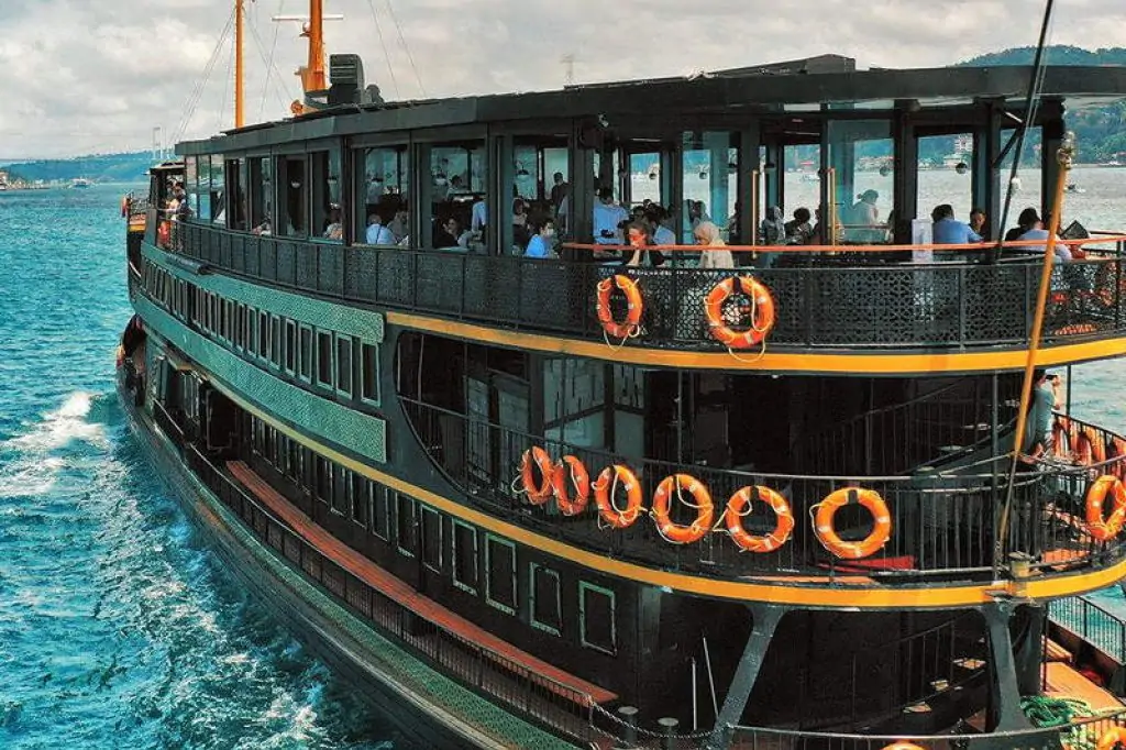 Frühstück am Bosporus in Istanbul