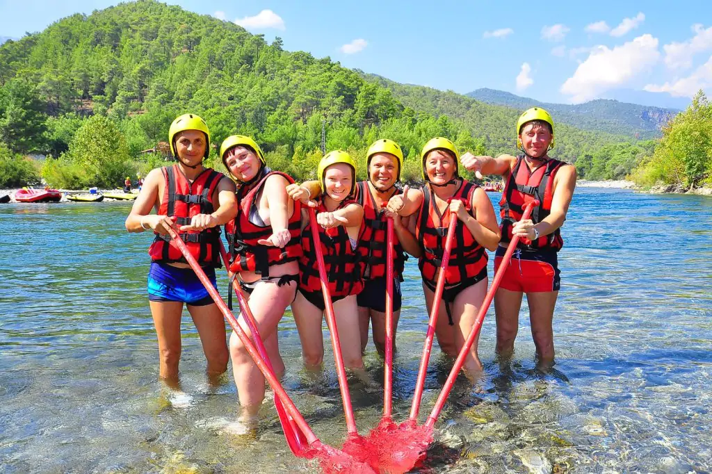 Seiten-Rafting + Quad + Zipline (Kombi-Tour)