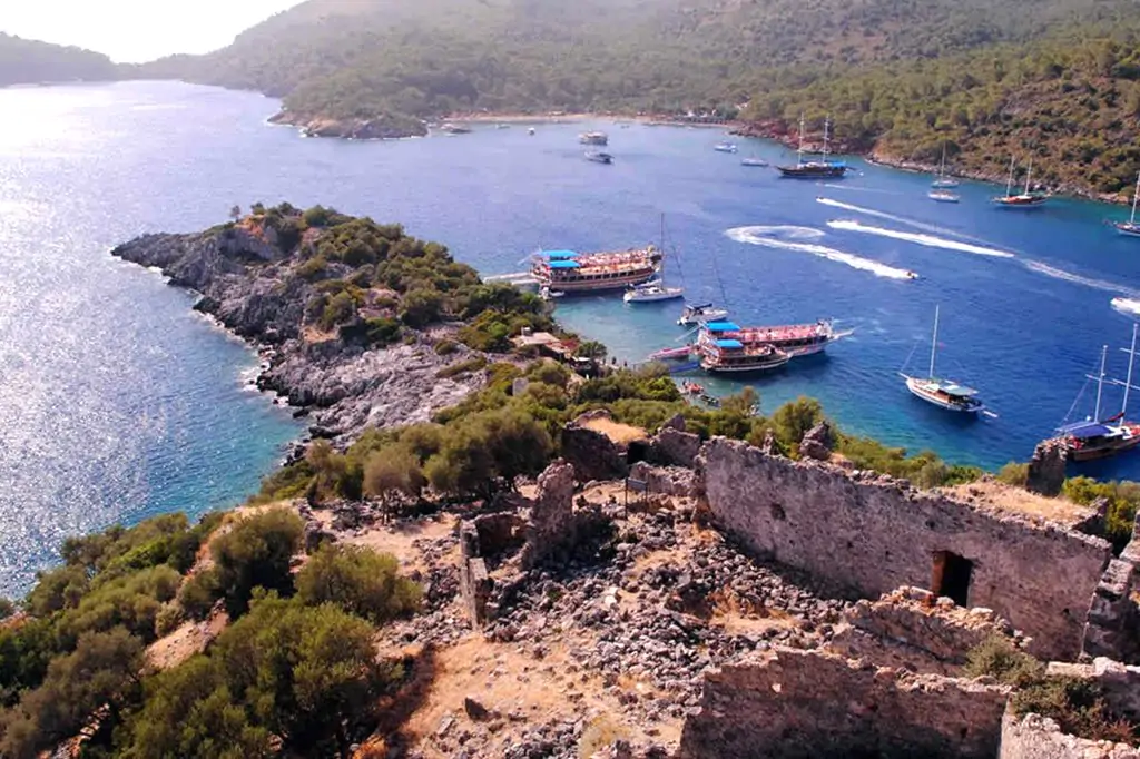 Fethiye Oludeniz Excursie cu barca Fethiye Oludeniz