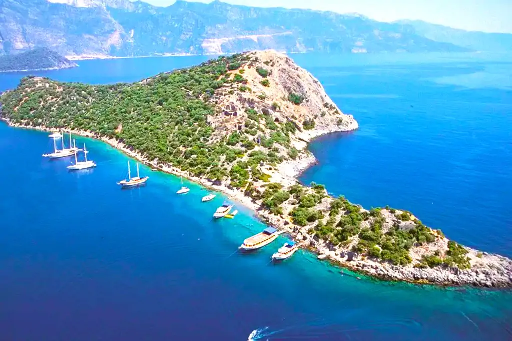 Fethiye Oludeniz Excursie cu barca Fethiye Oludeniz