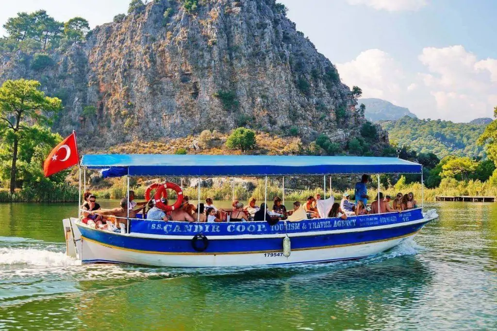 Łaźnie błotne Dalyan i wycieczka na plażę Iztuzu z Fethiye