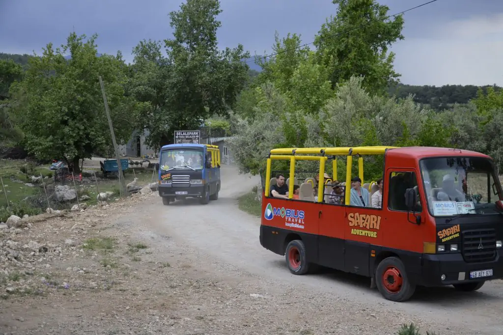 Safari jeepem do kanionu Saklikent z Fethiye