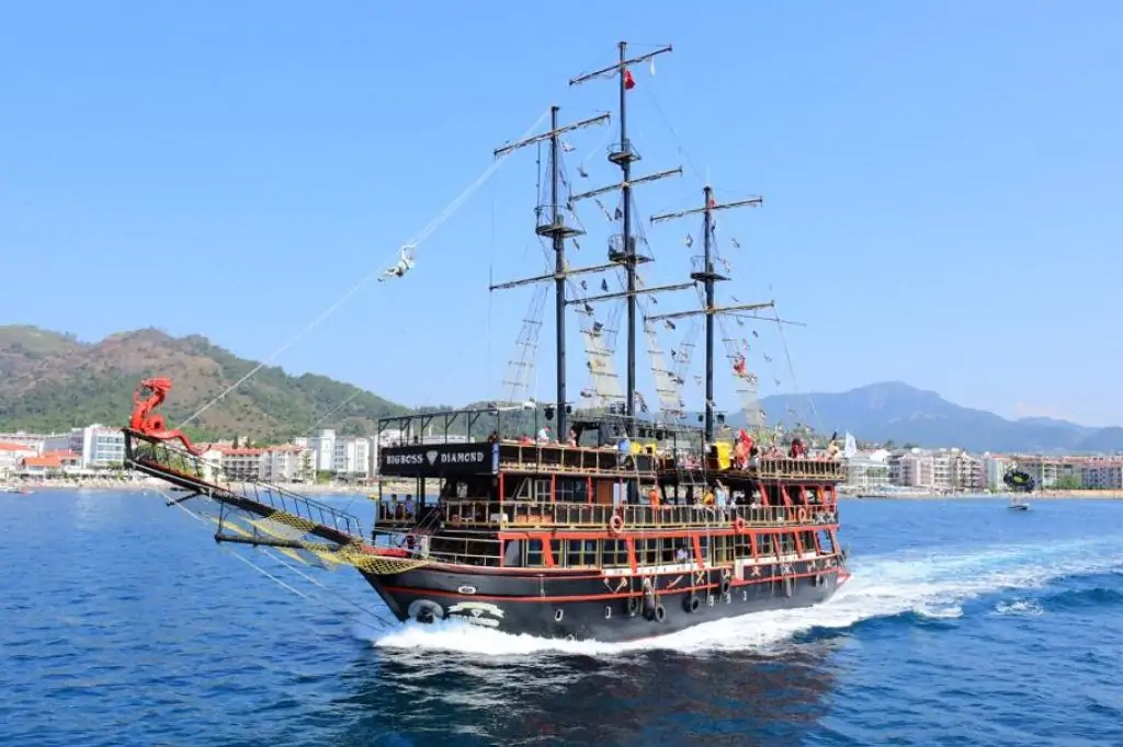 Marmaris Big Boss Diamond Pirate Boat Trip