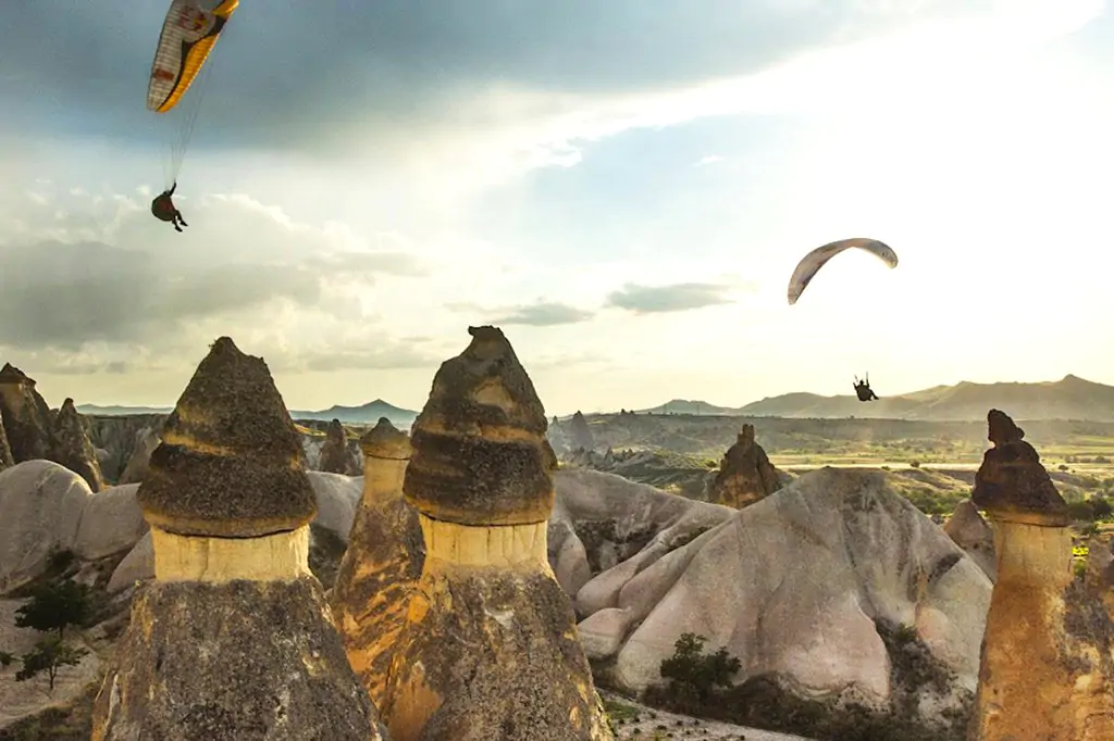 Experiența de zbor cu parapanta Cappadocia