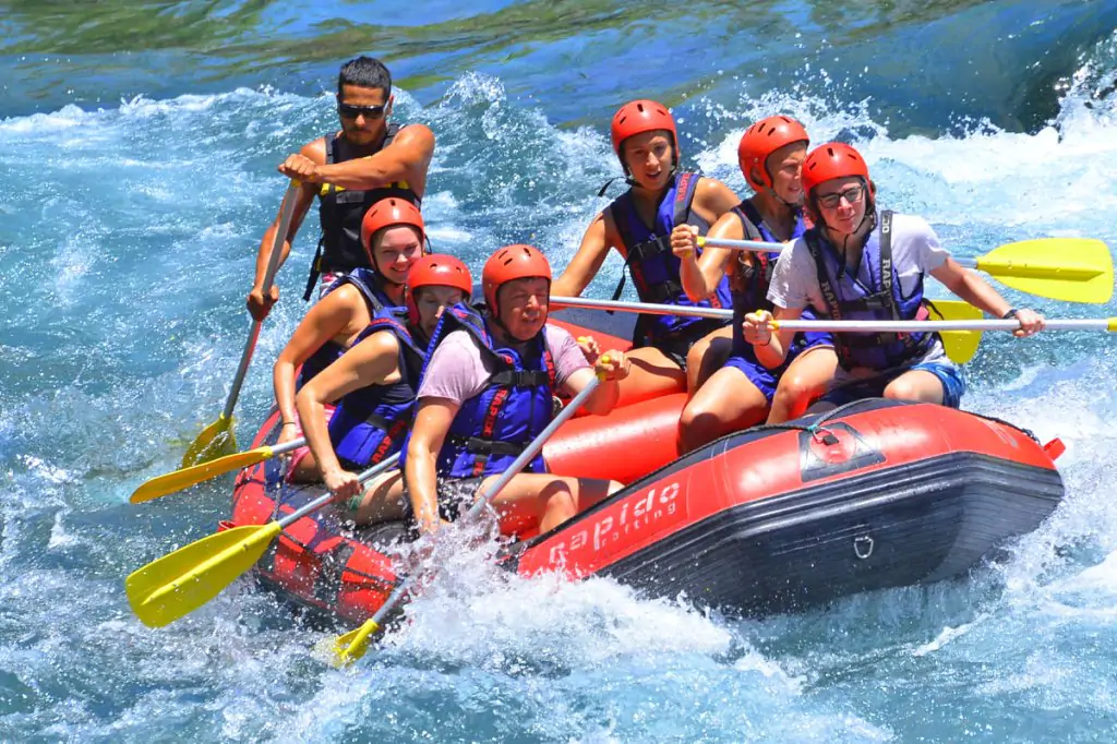 Antalya Rafting und Zipline