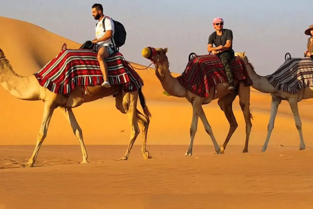 Private Desert Safari with Sand Departure and  Camel Ride