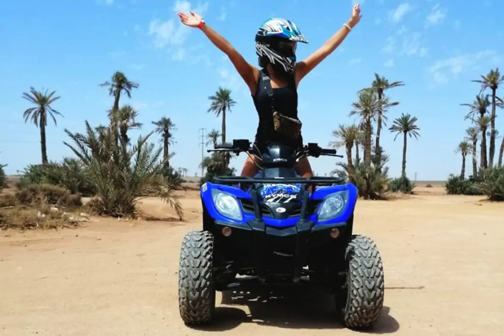 Marrakech Palmeraie: Experiență cu Quad bike și plimbare cu cămila