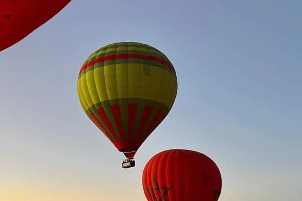 Marrakech Sonnenaufgang Heißluftballonfahrt Erlebnis