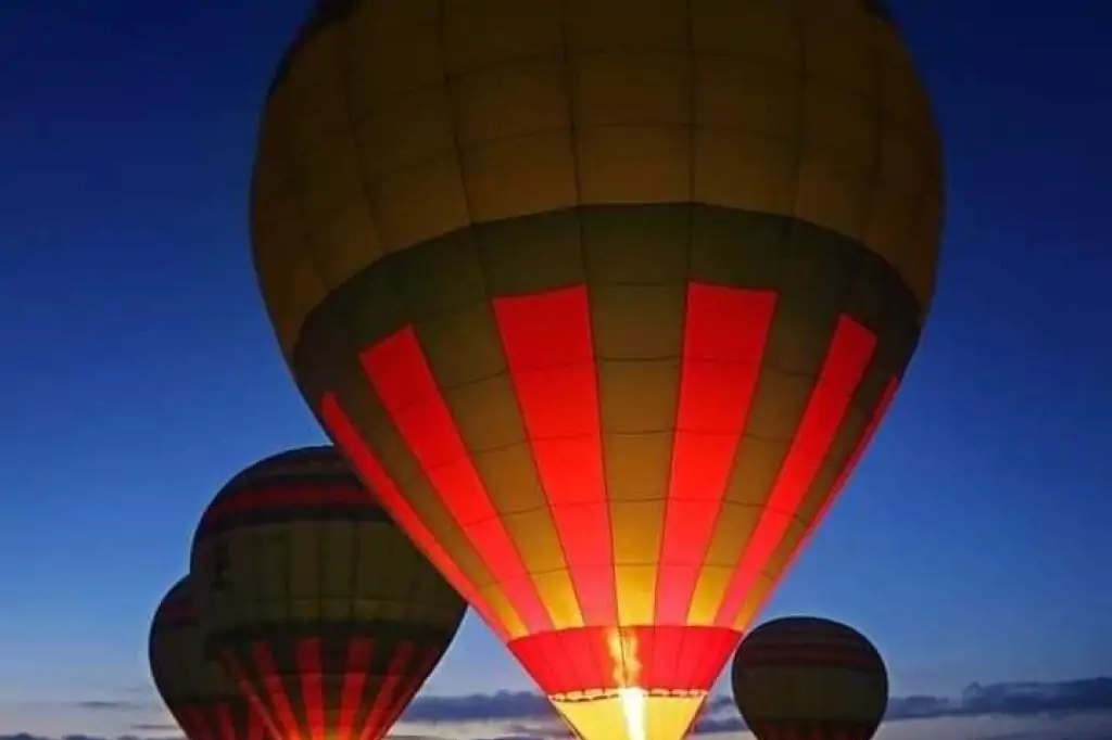 Marrakech Sonnenaufgang Heißluftballonfahrt Erlebnis