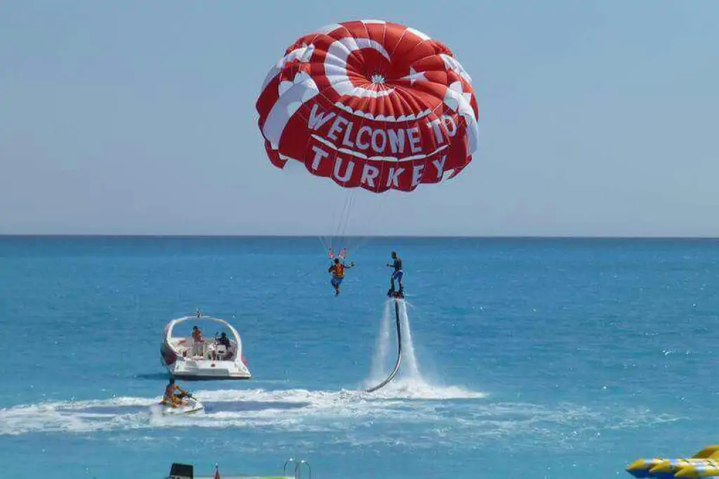 Parasailing w Marmaris