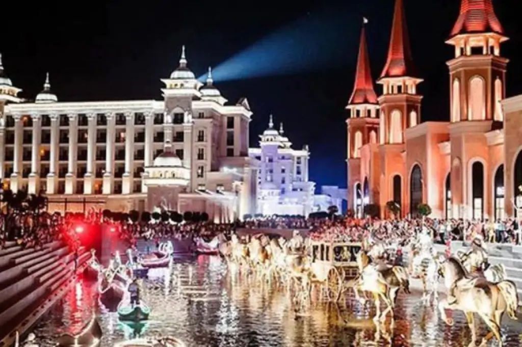 Antalya: The Land Of Legends Night Show with Hotel Transfer