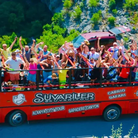 Sapadere Canyon Tour With Cabrio Bus