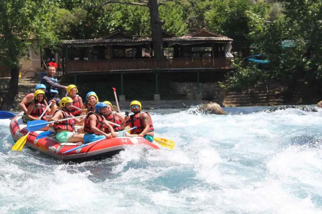 Rafting w kanionie Koprulu