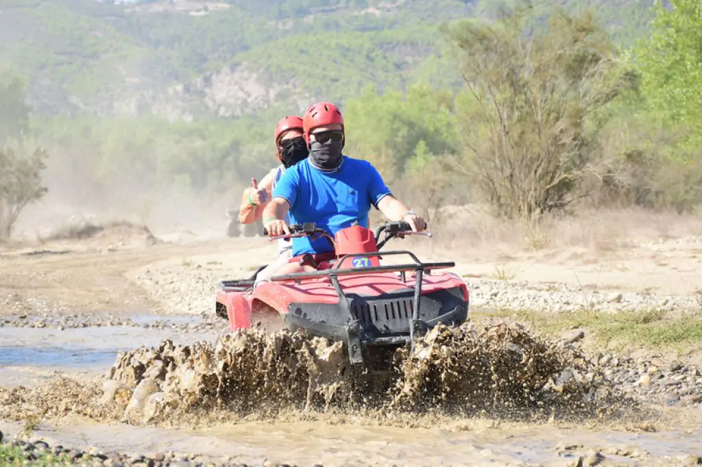 Safari na quadach w górach Taurus i nad rzeką