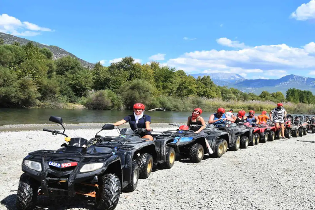 Safari na quadach w górach Taurus i nad rzeką