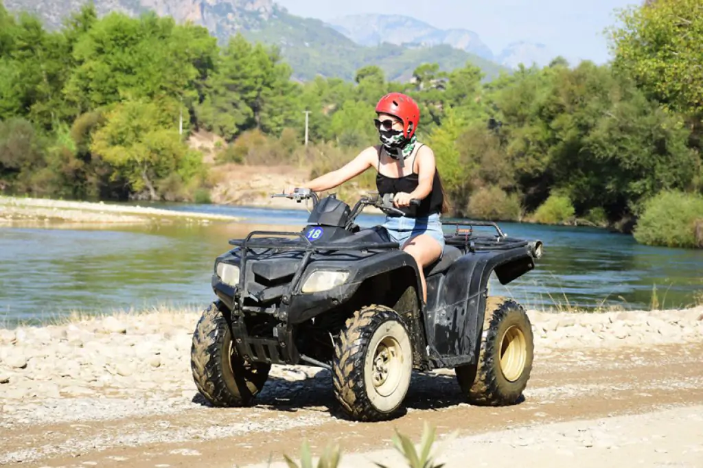 Quad-Safari im Taurusgebirge und am Flussufer