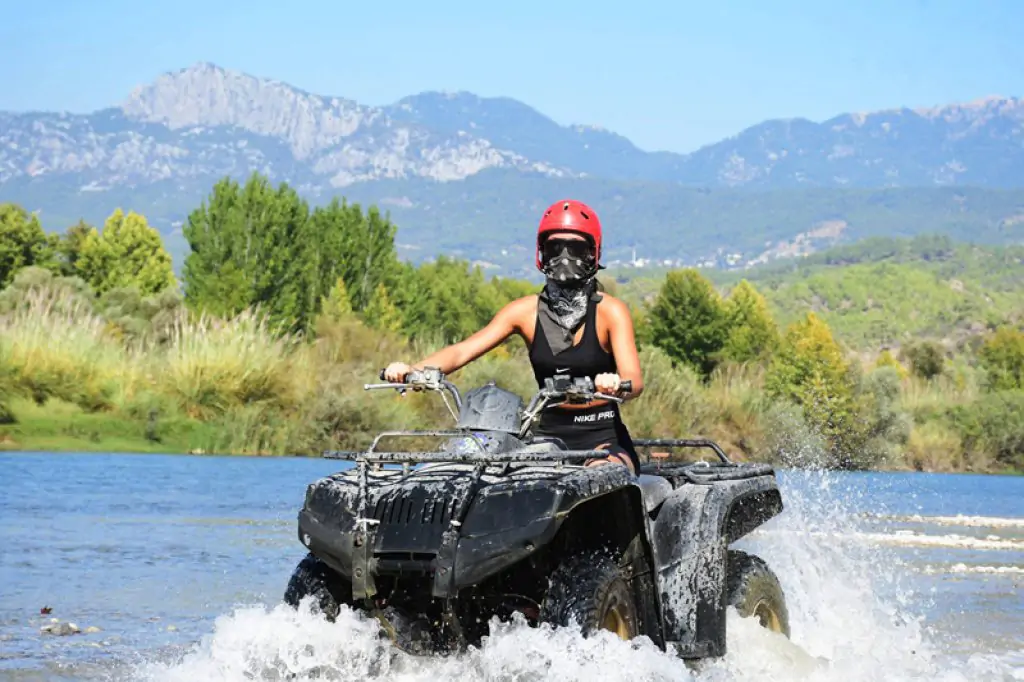 Quad-Safari im Taurusgebirge und am Flussufer