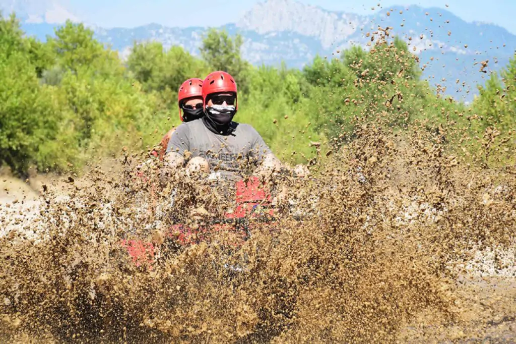 Quad-Safari im Taurusgebirge und am Flussufer