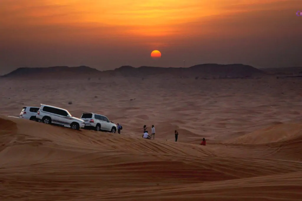 Desert safari in Dubai