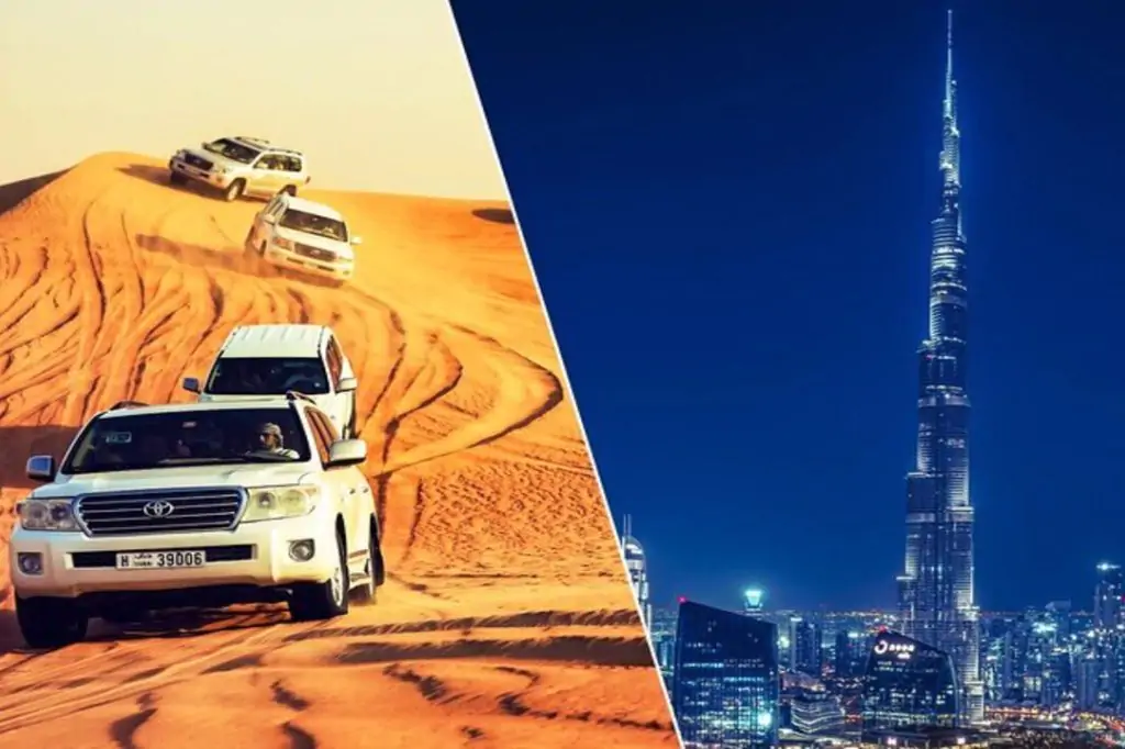 Combo Half Day Dubai City Tour + Desert Safari