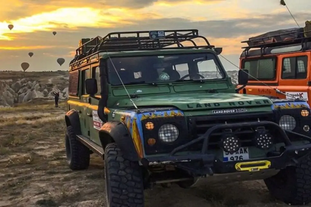 Kappadokien-Safari Jeep-Fahrt mit Tageszeit oder Sonnenaufgang/Sonnenuntergang Option