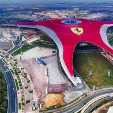 Ferrari World Theme Park - Fastest Roller coaster