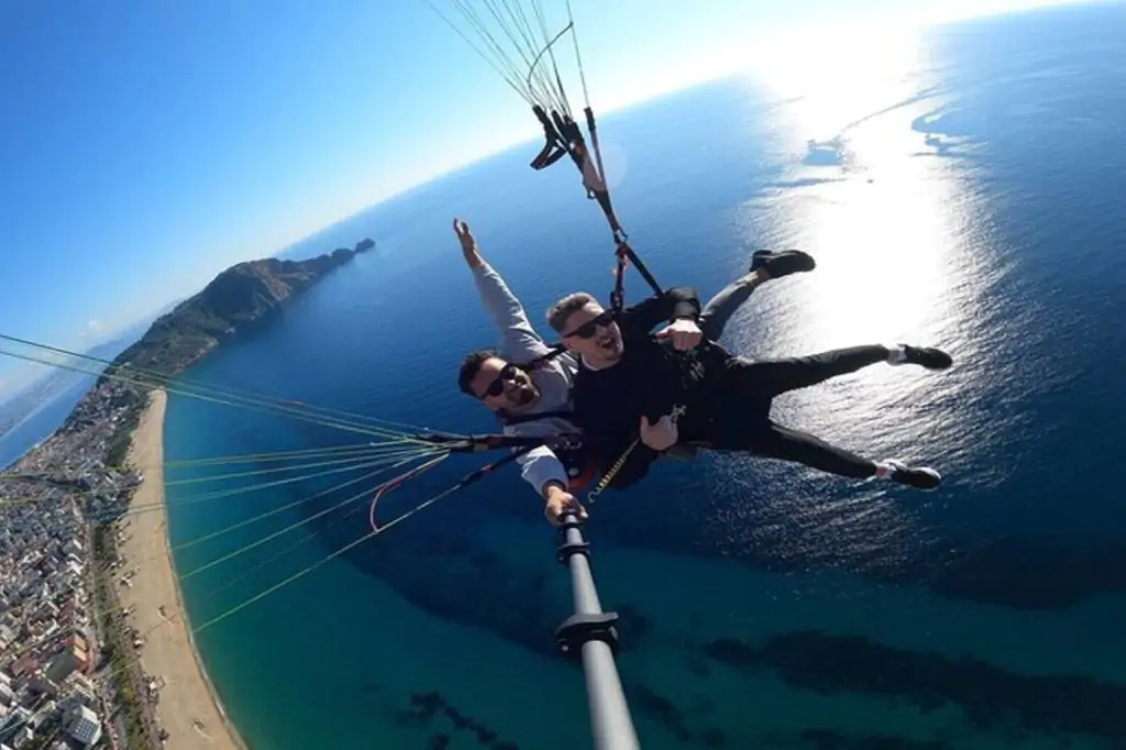 Alanya Professionelle Paragliding Tour