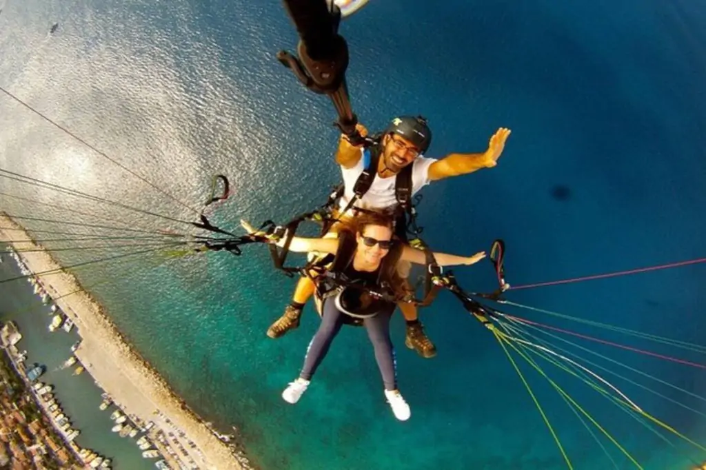 Alanya Professionelle Paragliding Tour