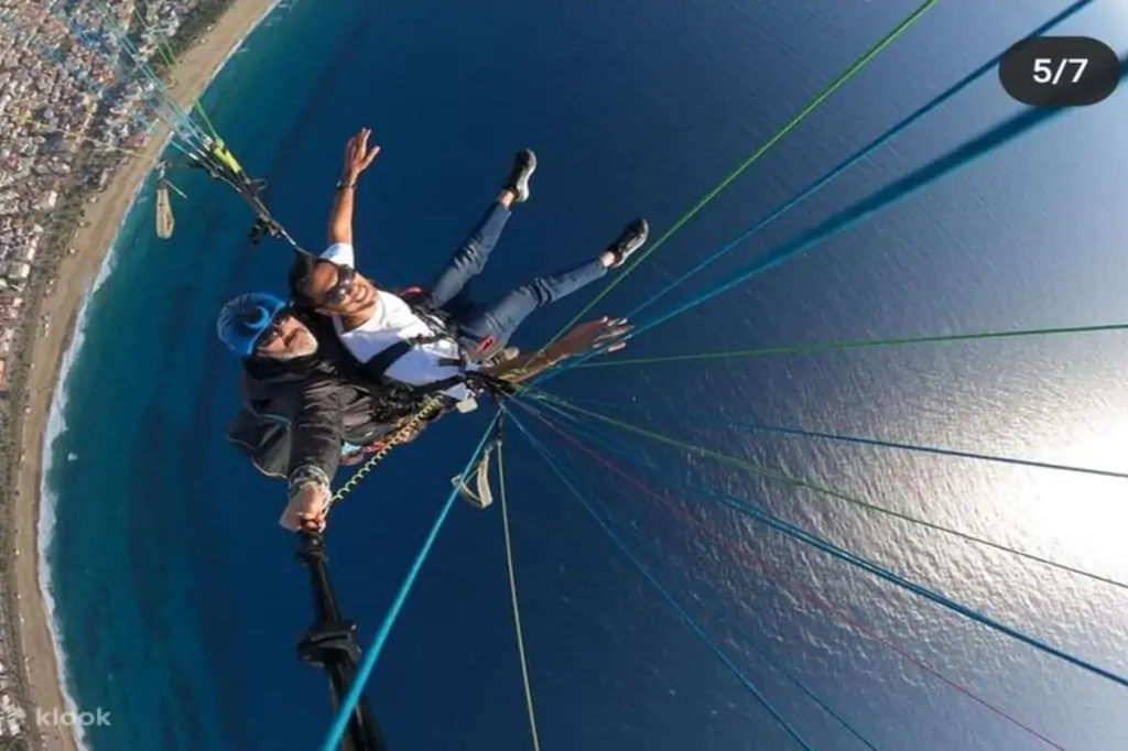 Alanya Professionelle Paragliding Tour