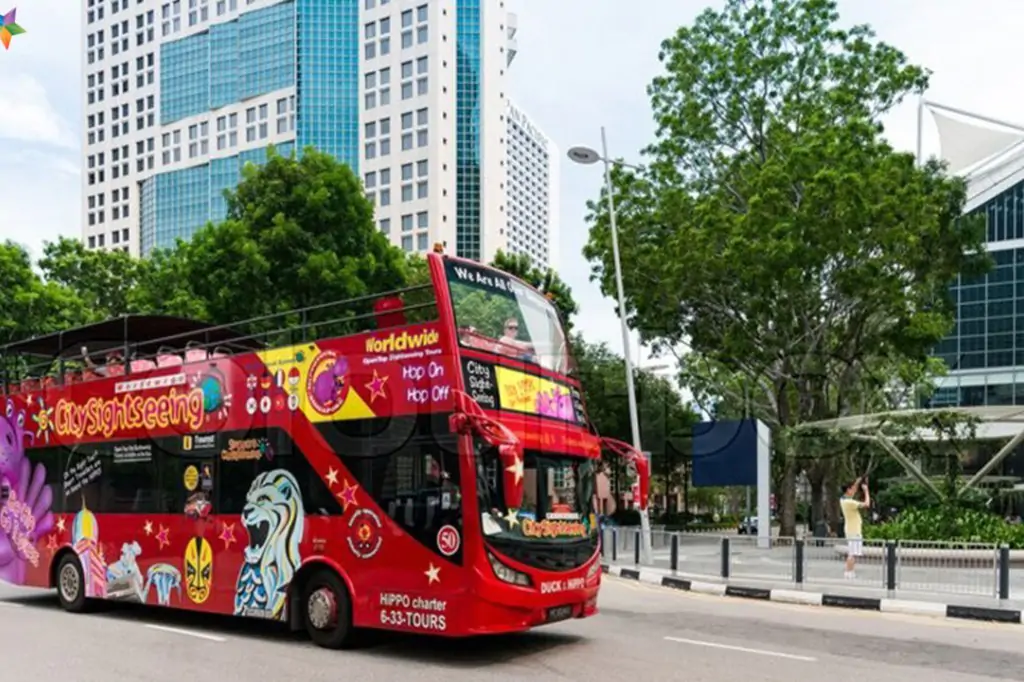 Duży autobus - zwiedzanie miasta Dubaj