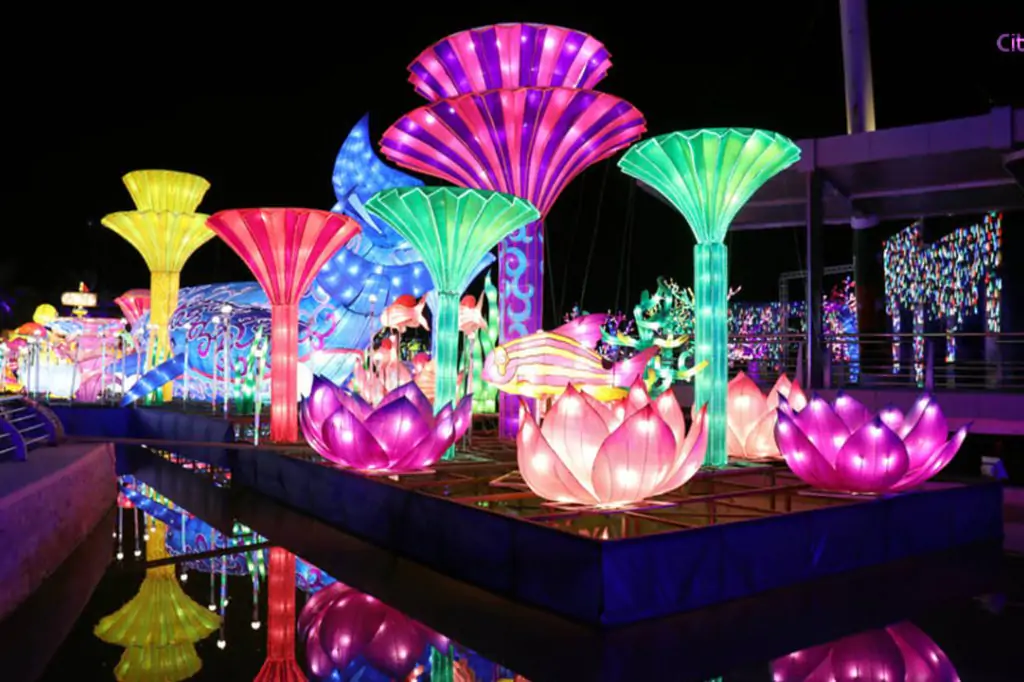 Dubai Glow Garden: Magiczna kraina czarów nocą