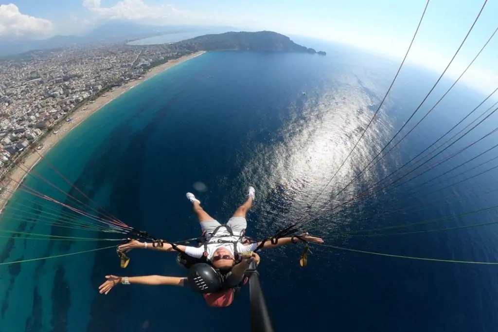 Tandem Paragliding Tour from Antalya to Alanya