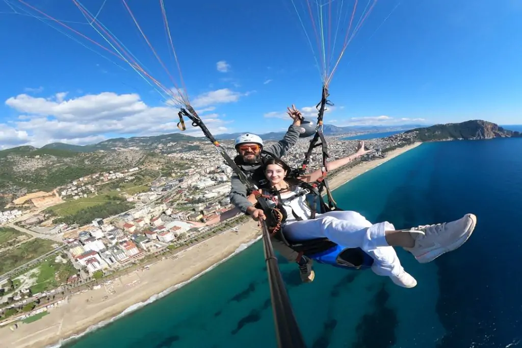 Tandem Paragliding Tour from Antalya to Alanya