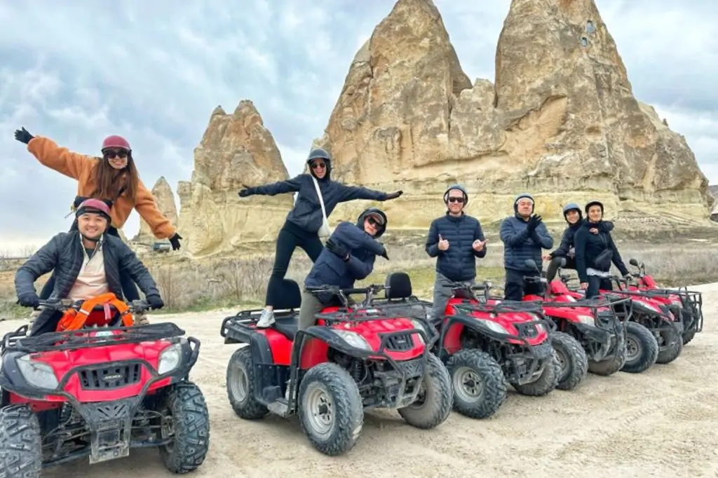 Cappadocia Plimbare cu ATV cu opțiunea răsărit/apus de soare sau zi + transfer