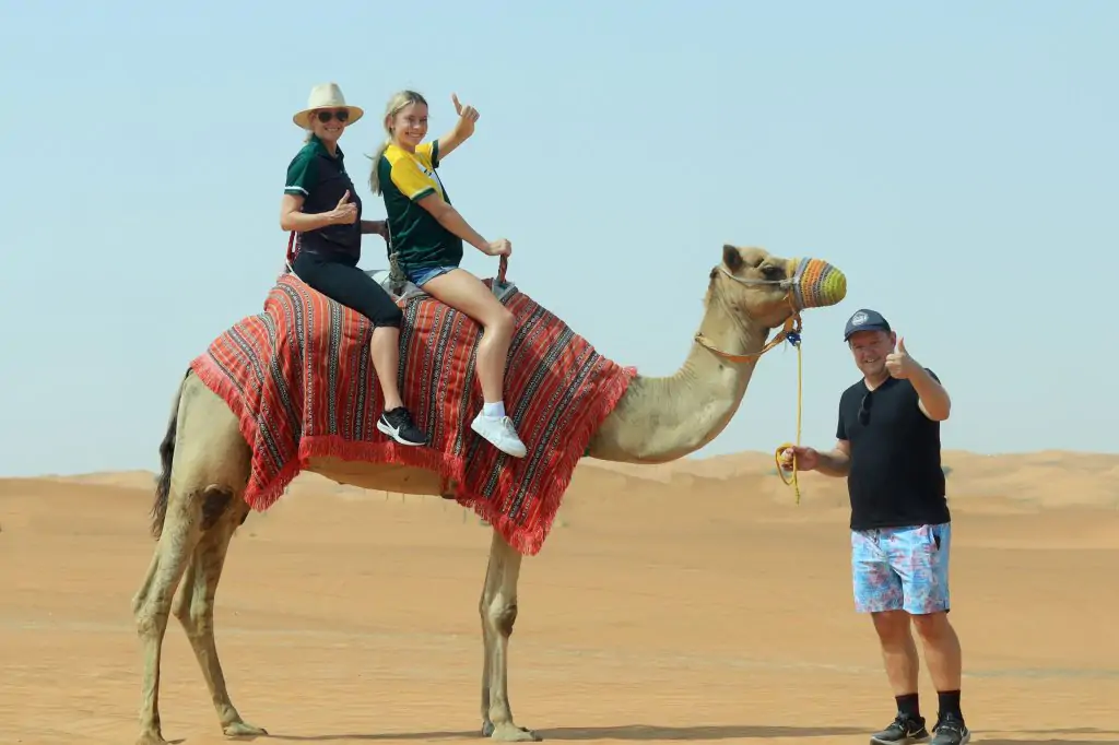 Camel Trekking in Dubai