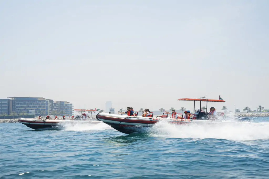 Dubai Speedboat Sightseeing tour Dubai Marina skyline (60 minutes)