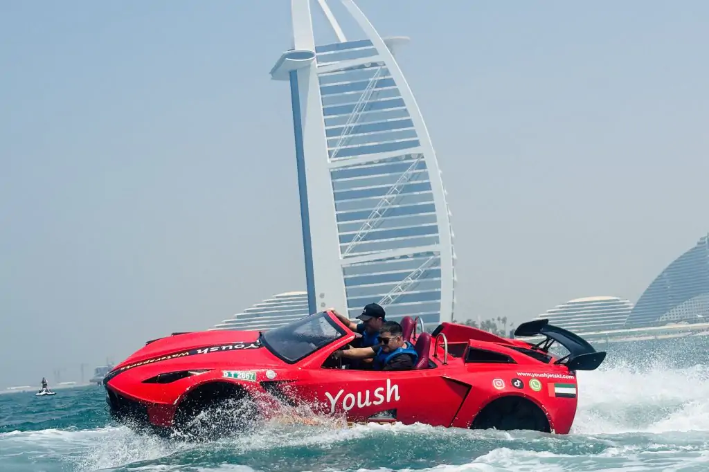 30Min Jetcar Tour of Burj al Arab ( with photos )