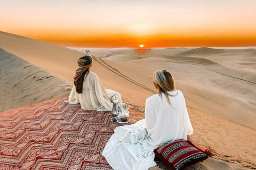 From Dubai Private Sunrise Desert Safari Tour upto-6 Guests