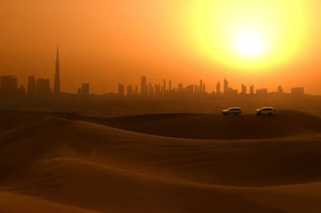 From Dubai Private Sunrise Desert Safari Tour upto-6 Guests