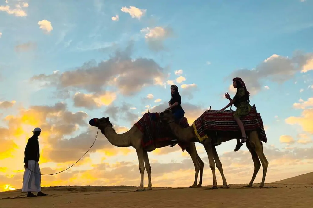 From Dubai Private Sunrise Desert Safari Tour upto-6 Guests