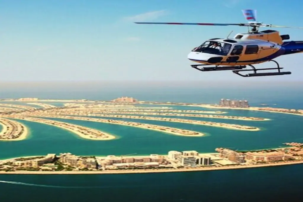 Dubai Highlights Sightseeing Helicopter Tour 12min/15min/17min/25min W/premium transfer