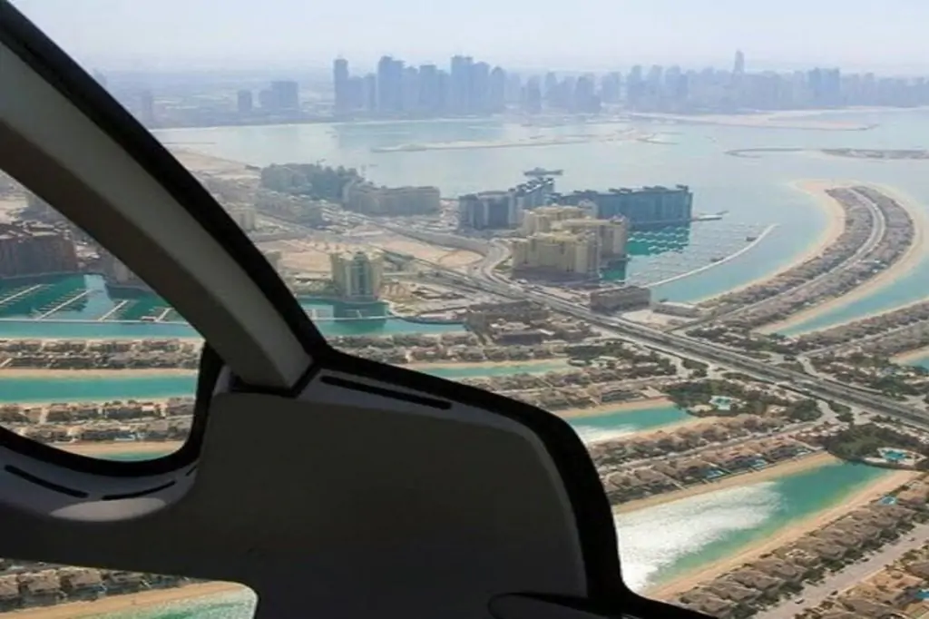 Dubai Highlights Sightseeing Helicopter Tour 12min/15min/17min/25min W/premium transfer