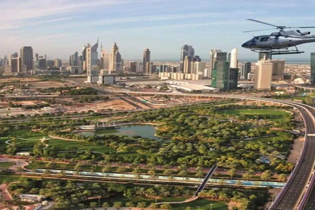 Dubai Highlights Sightseeing Helicopter Tour 12min/15min/17min/25min W/premium transfer